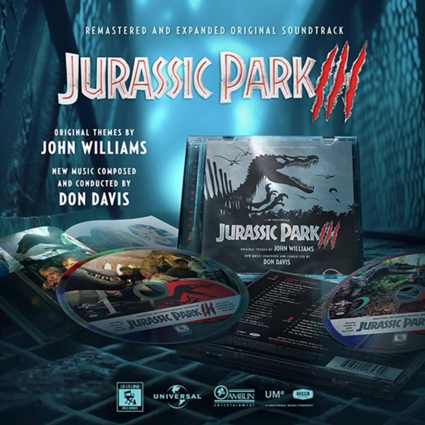 Soundtrack do Jurassic Park 3 otrzyma odświeżone wydanie.