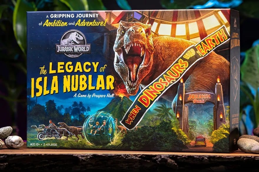 Zapowiedziano planszówkę Jurassic World: The Legacy of Isla Nublar