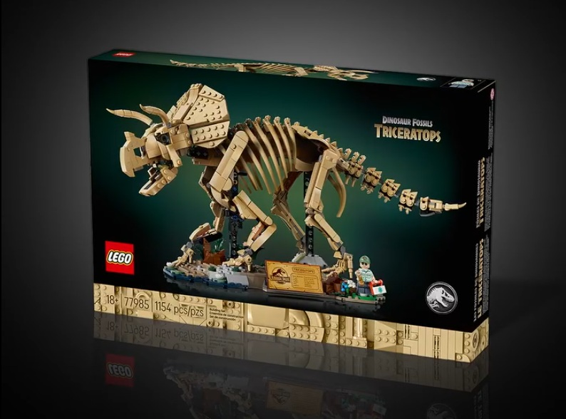 Triceratops zmierza do oferty LEGO
