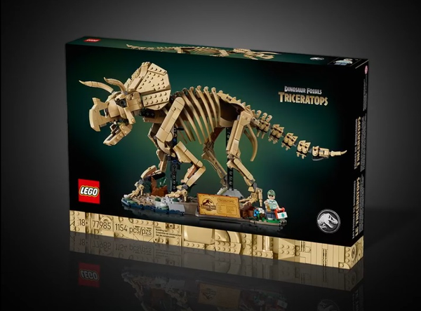 Triceratops zmierza do oferty LEGO